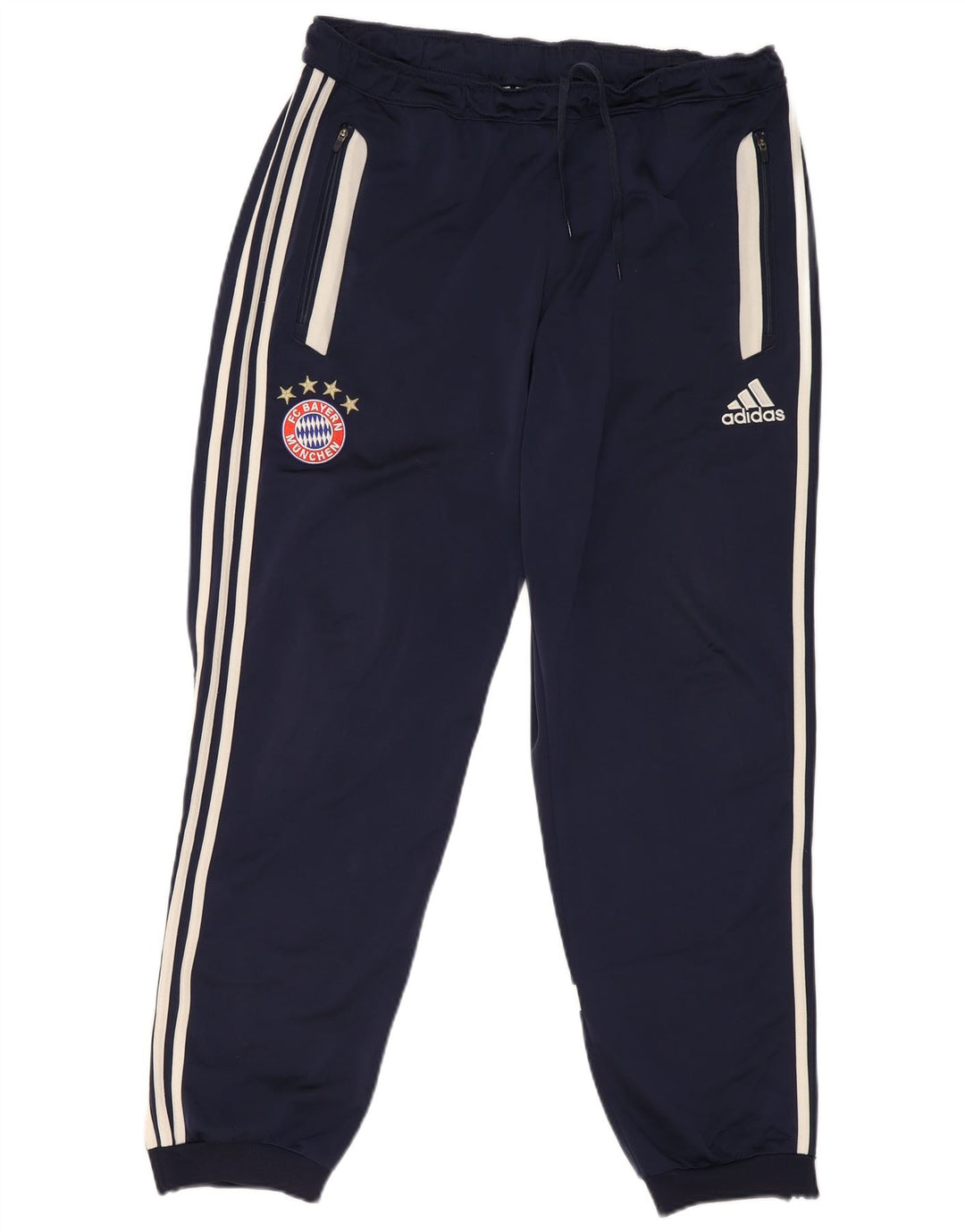 ADIDAS Pantalon de survêtement pour homme UK 44/46 Large W36 L32 Bleu marine