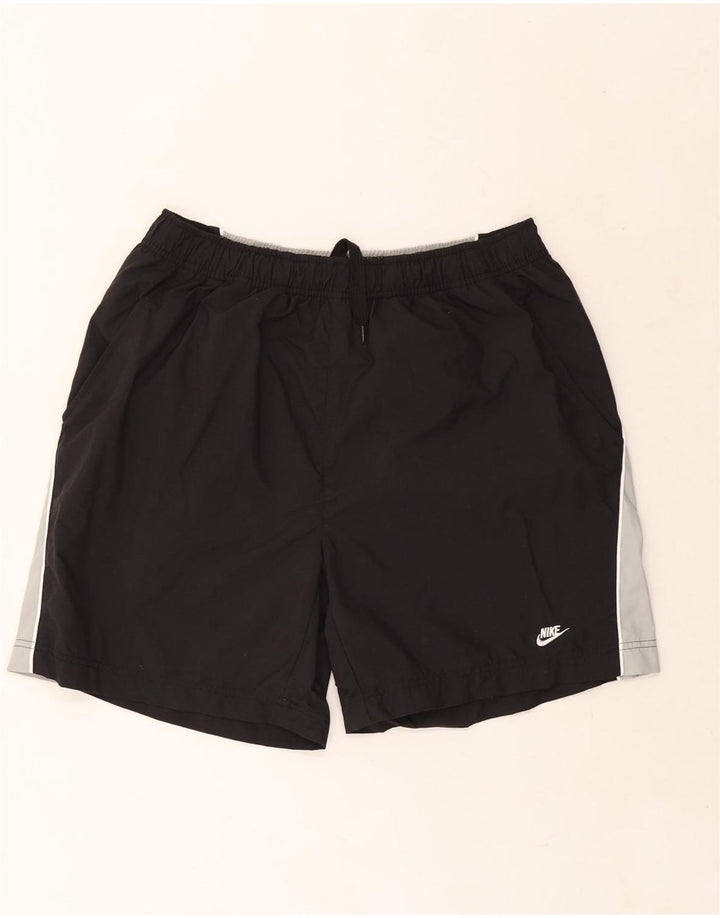 Nike Short de sport XL pour homme en polyester color block noir