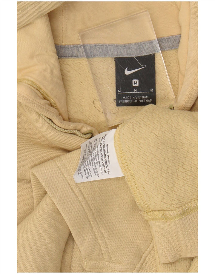 NIKE Pull à capuche graphique pour homme en coton jaune moyen