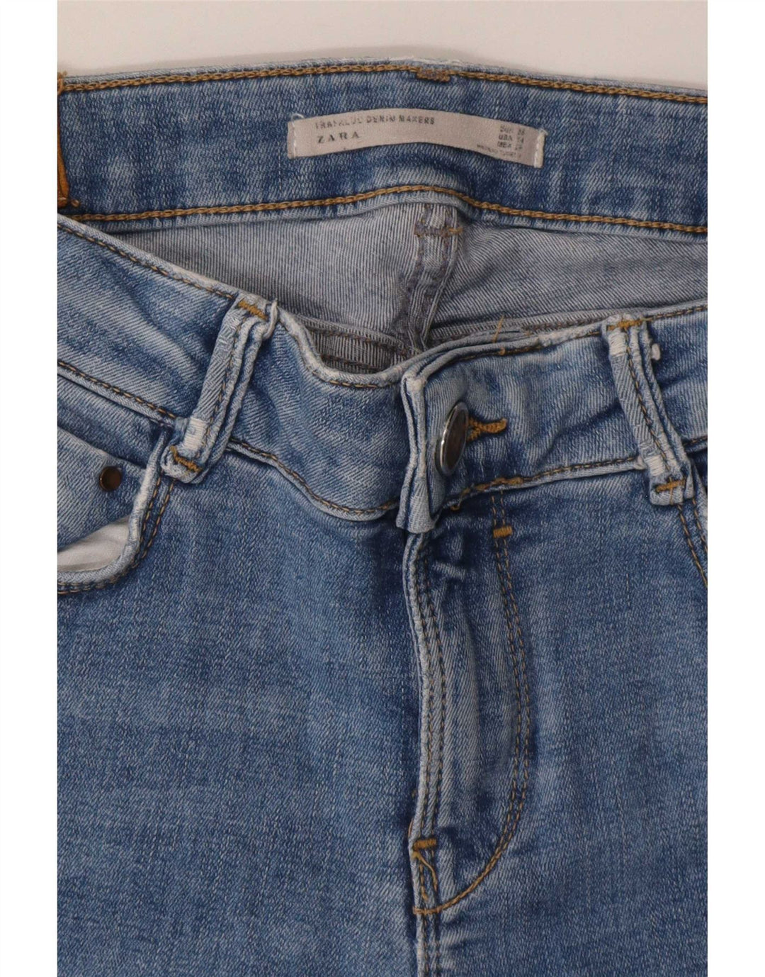 Zara Femme Jean Skinny W25 L28 Bleu