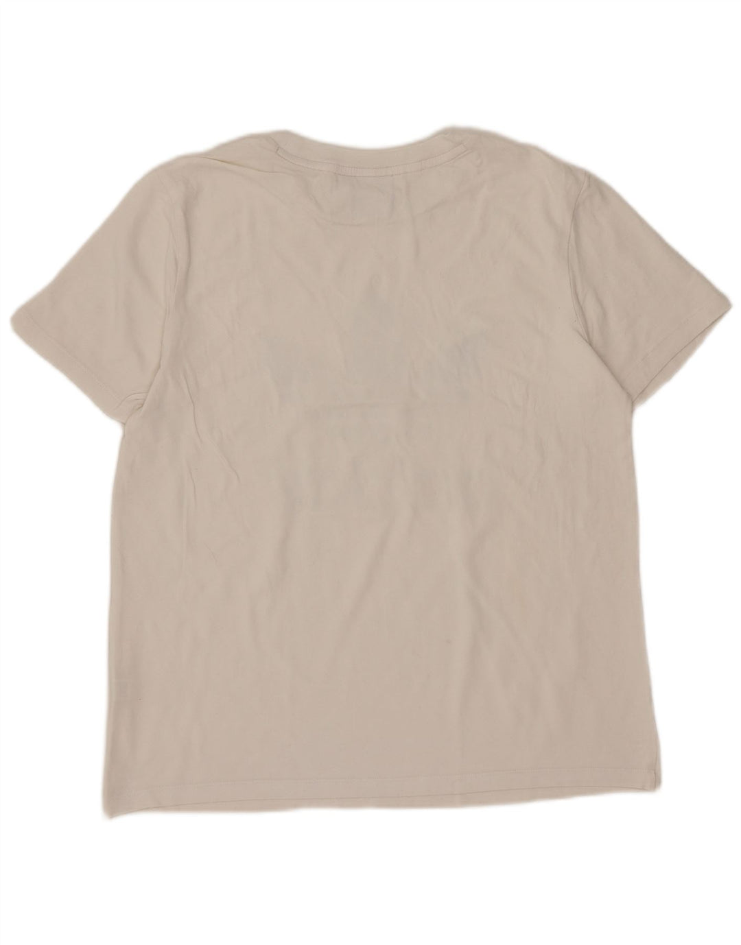 Adidas T-shirt graphique pour femme UK 12 Blanc moyen