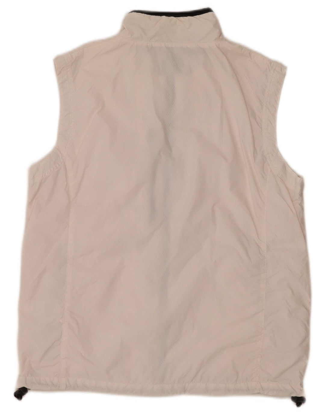 SERGIO TACCHINI Veste de survêtement sans manches pour femme IT 46 Large Blanc