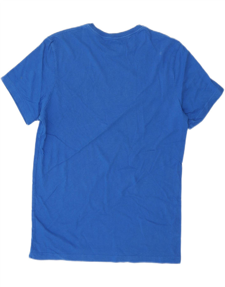 JACK WILLS T-shirt coupe classique pour homme, petit, bleu, coton