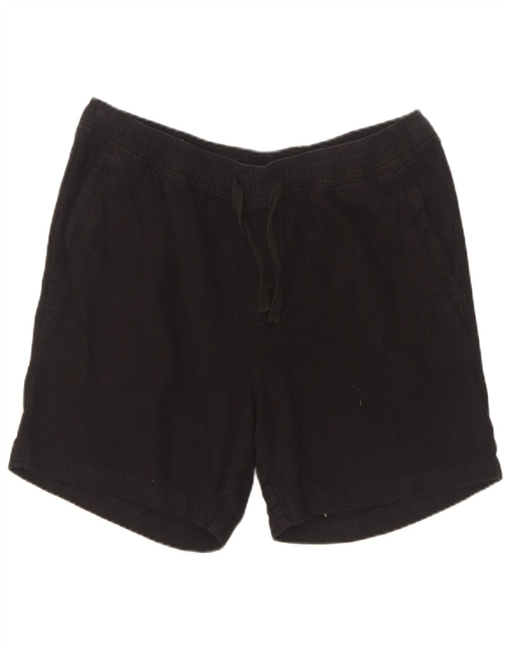 Zara Short Sport Homme Coton Noir Moyen