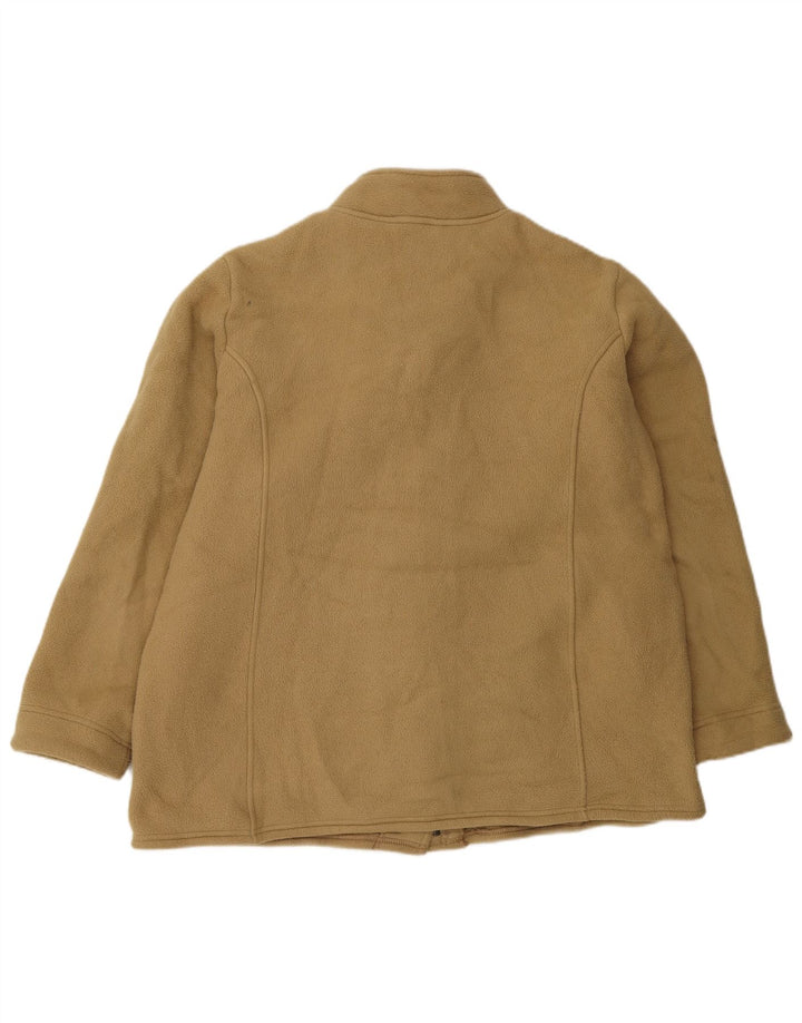 Marks & Spencer Veste polaire pour femme UK 20 2XL Marron Polyester