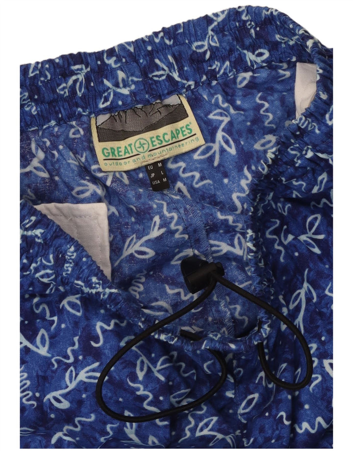 Great Escapes Pantalon De Survêtement Homme Bleu Moyen Floral