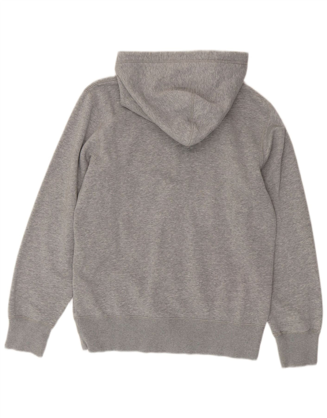 Nike Pull à capuche zippé graphique pour homme Petit coton gris