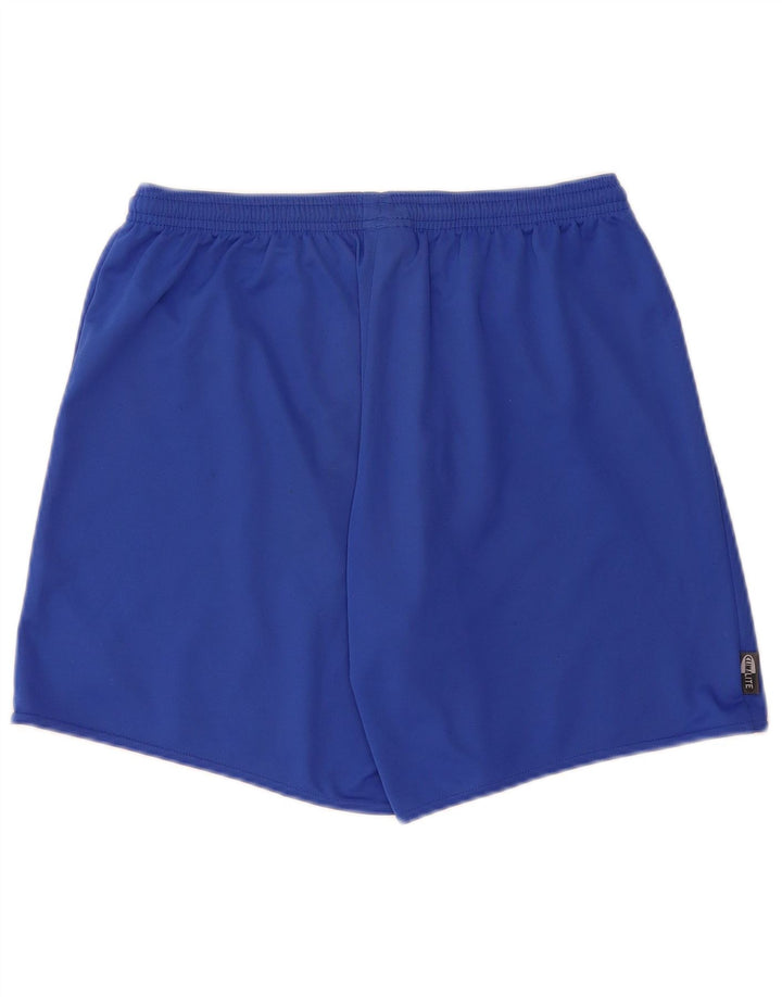 Adidas Short de Sport Climalite Homme Bleu Moyen Polyester