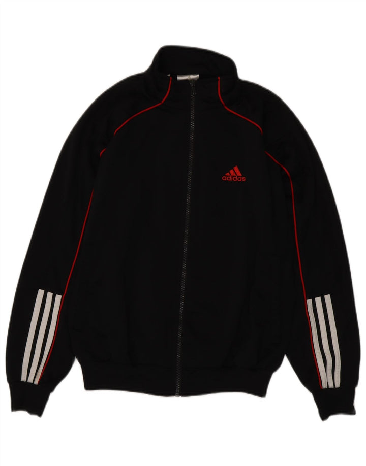 ADIDAS Veste de Survêtement Garçon 13-14 ans Noir Polyester