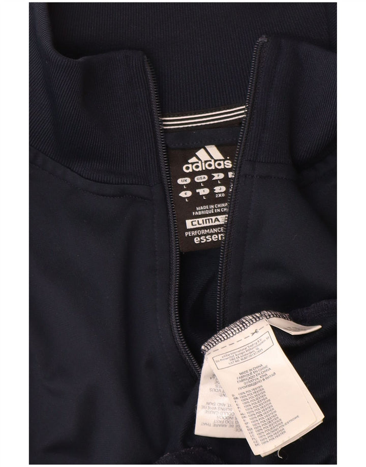 Adidas Hommes Clima 365 Survêtement Top Veste Grand Bleu Marine Polyester