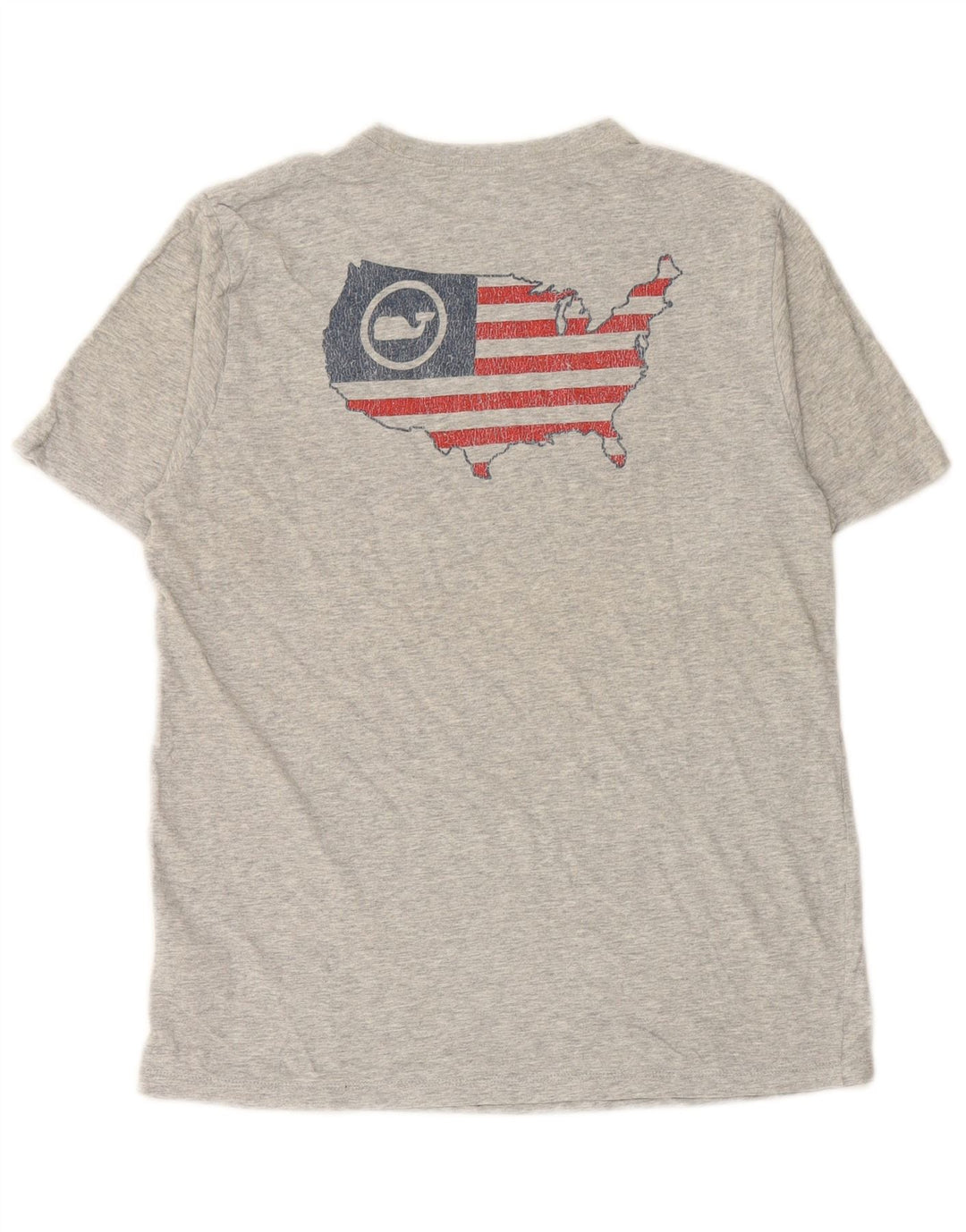 VINEYARD VINES T-shirt graphique pour garçon 15-16 ans XL Gris Colourblock