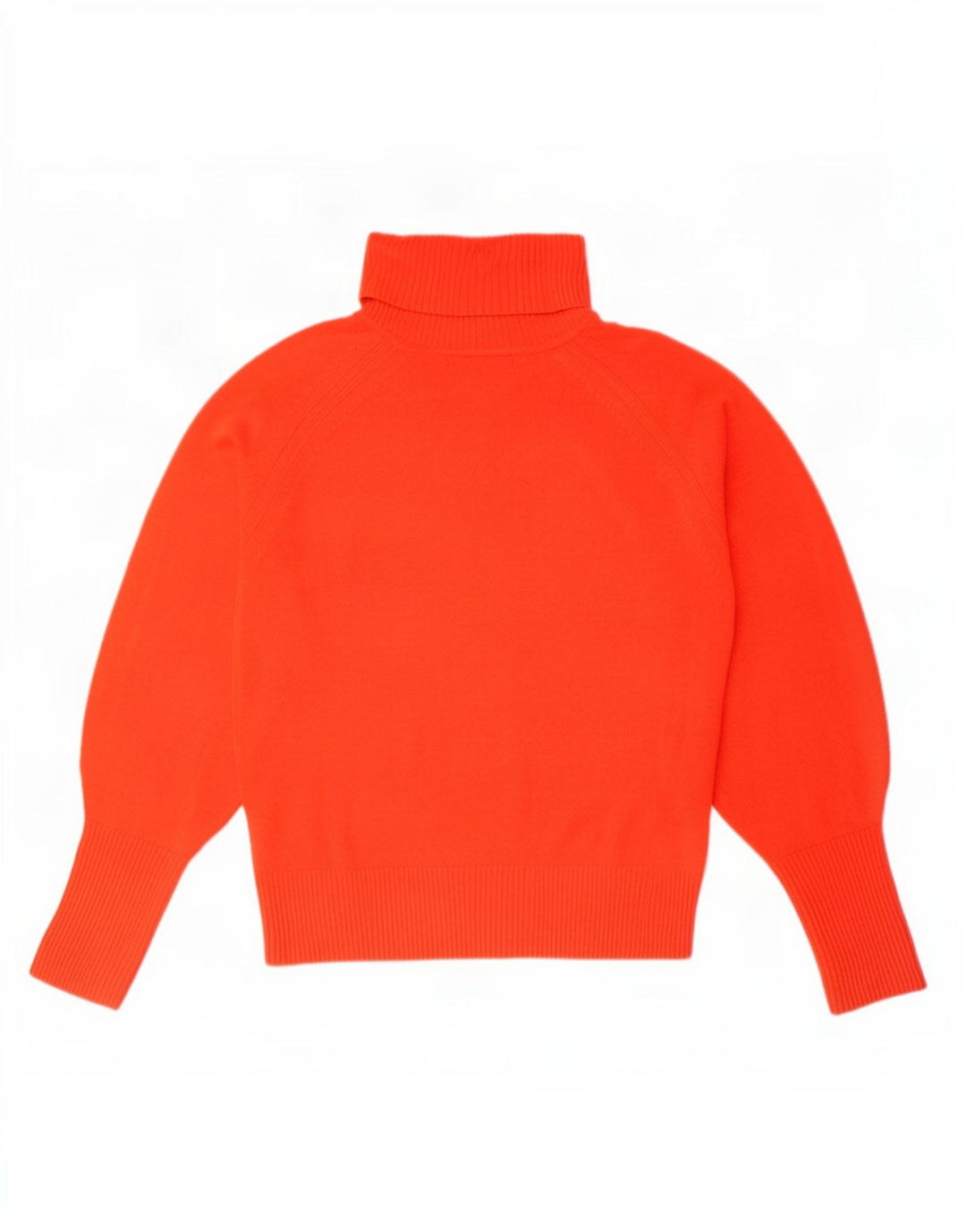 Marks & Spencer Pull col roulé pour femme UK 10 Petit Acrylique Rouge