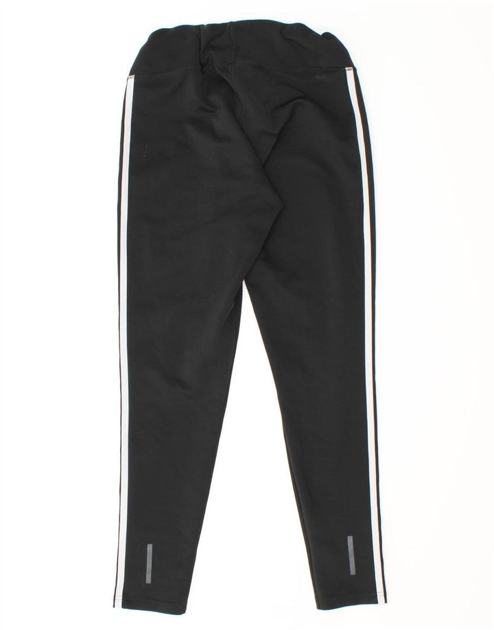 ADIDAS Womens Climalite Tracksuit Trousers UK 12/14 Medium Black Polyester Vintage Adidas and Second-Hand Adidas from Messina Hembry 