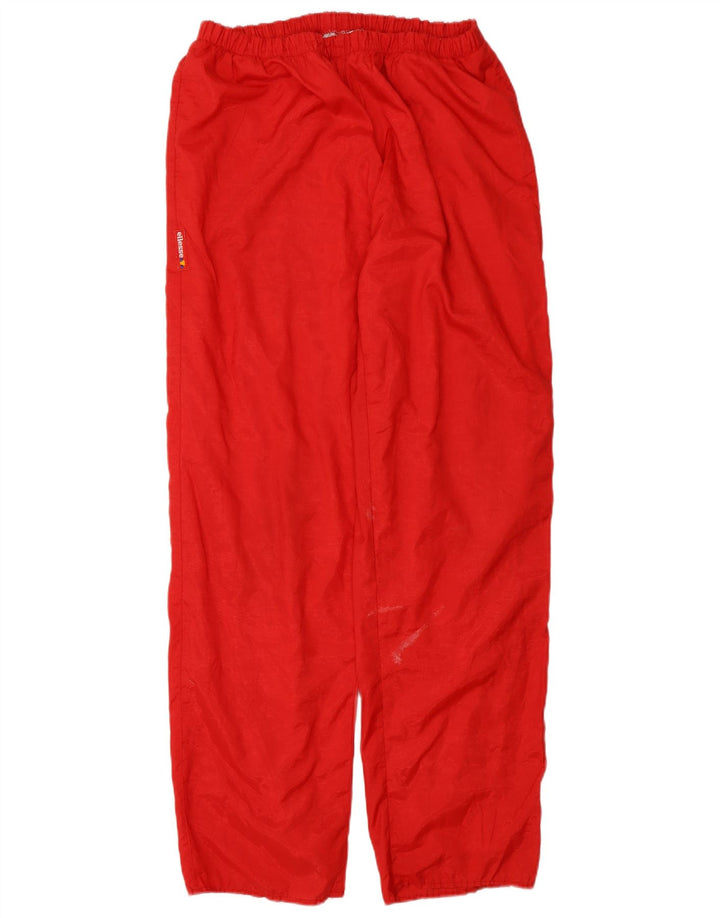 ELLESSE Pantalon de survêtement pour femme UK 16 Large Rouge