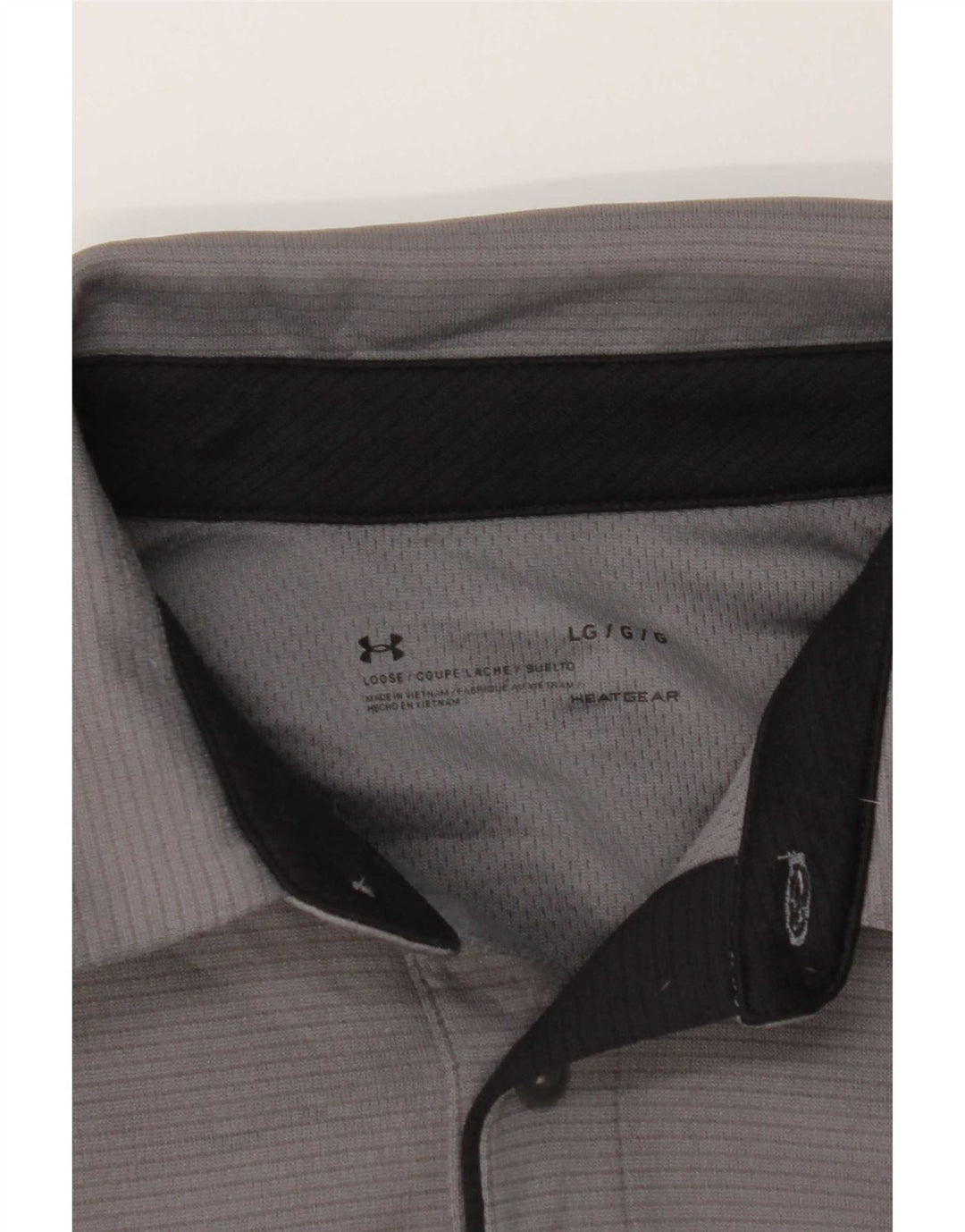 Under Armour Polo Heat Gear Homme Grand Gris