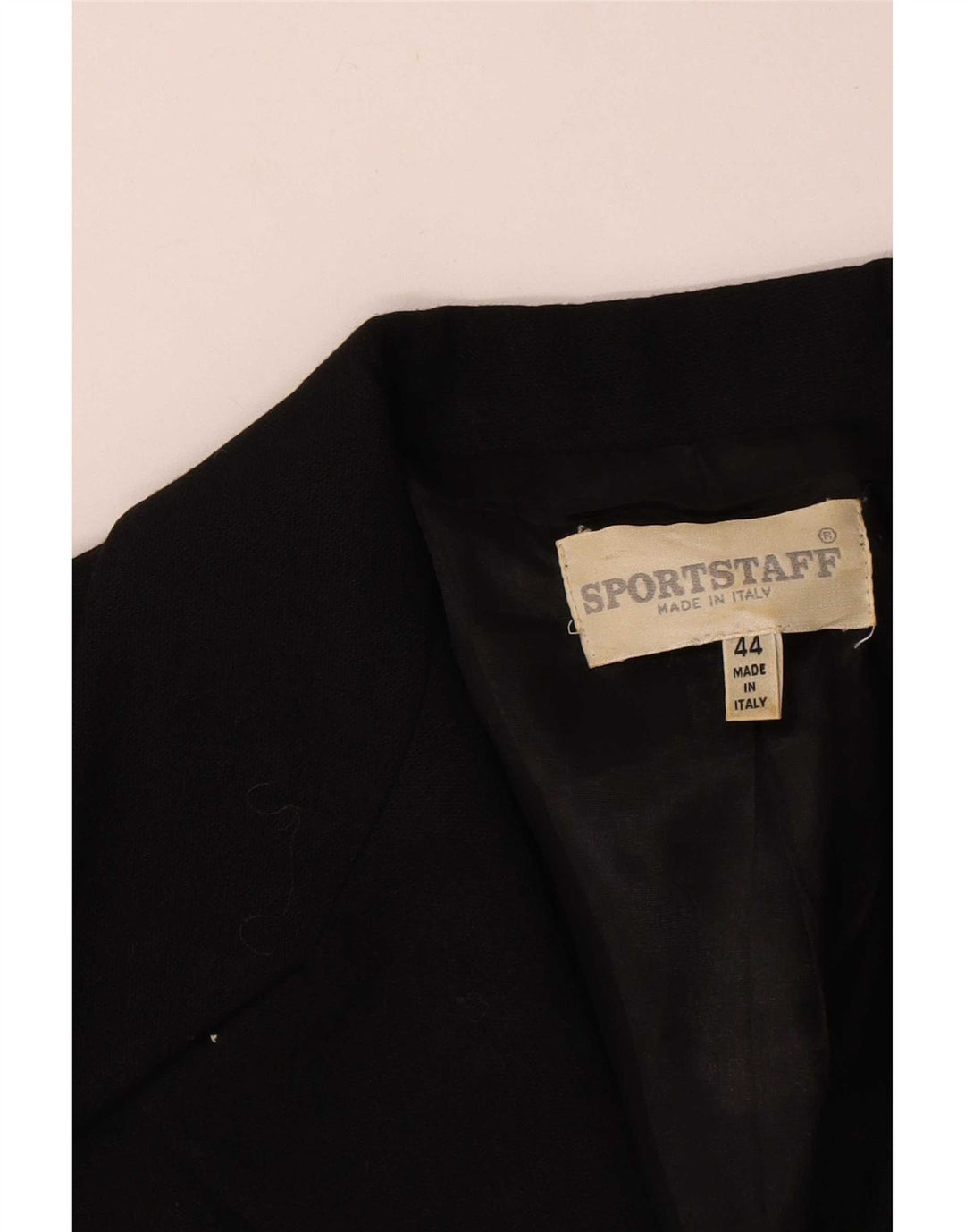 Sport Staff Veste blazer zippée pour femme IT 44 Noir moyen