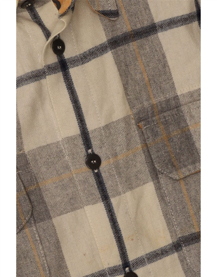Murphy & Nye Chemise en Flanelle Petit Carreau Multicolore Acrylique Homme