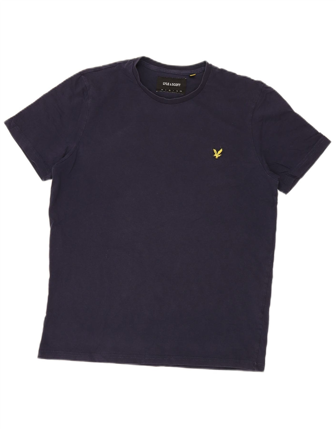 Lyle & Scott T-Shirt Homme Bleu Marine Moyen Coton