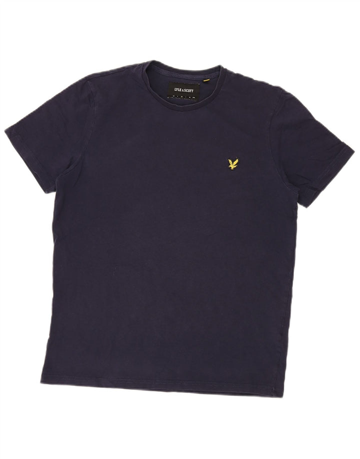 Lyle & Scott T-Shirt Homme Bleu Marine Moyen Coton