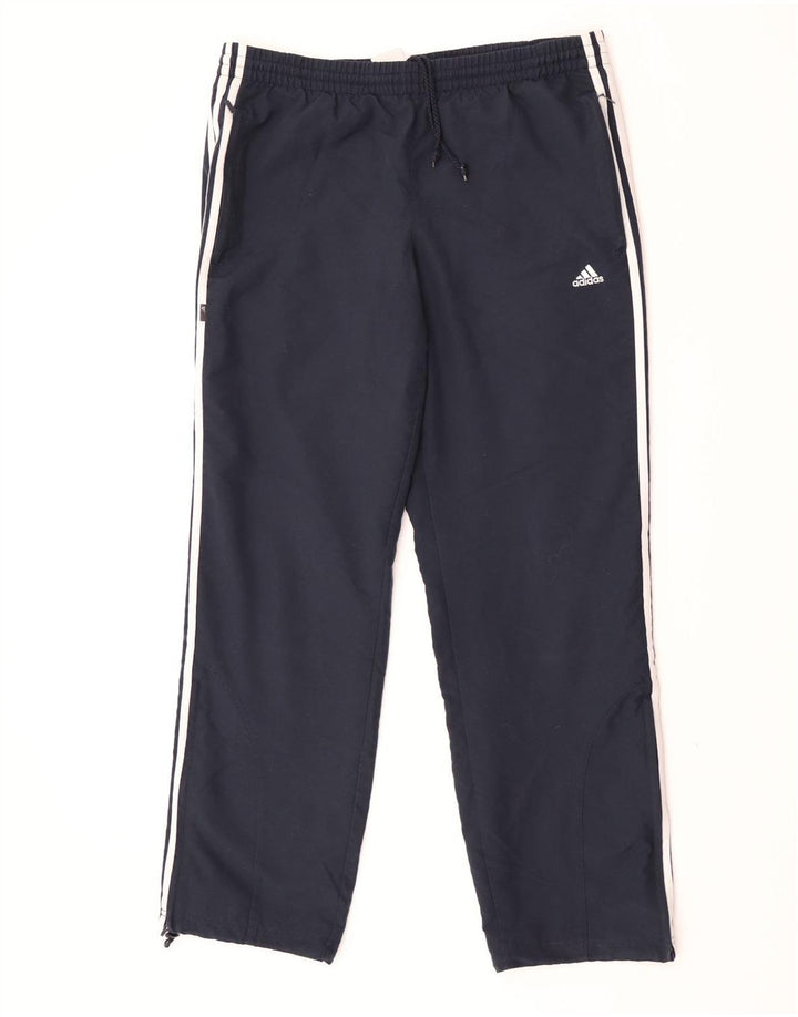 Adidas Pantalon de survêtement pour homme Bleu marine moyen Polyester