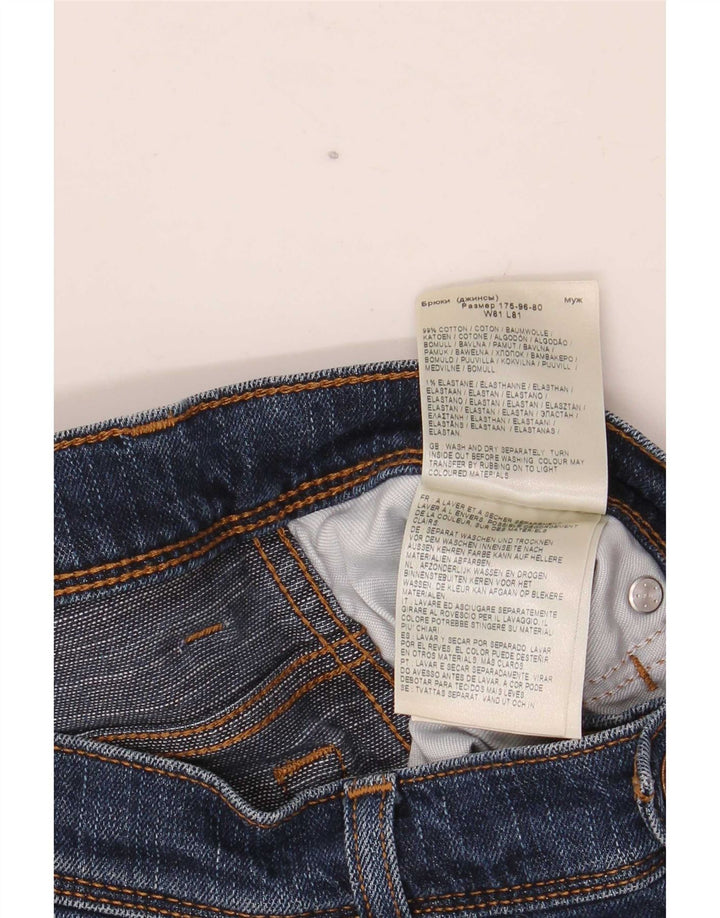 Wrangler Jean Slim Texas Homme W32 L32 Bleu Coton