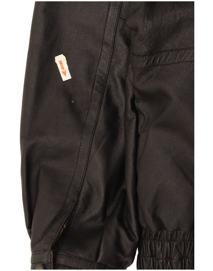 CANDA Veste en cuir pour homme UK 44 2XL Cuir noir