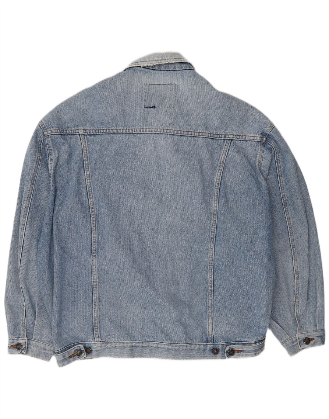 Casucci Veste en jean pour homme UK 40 Large Bleu Coton