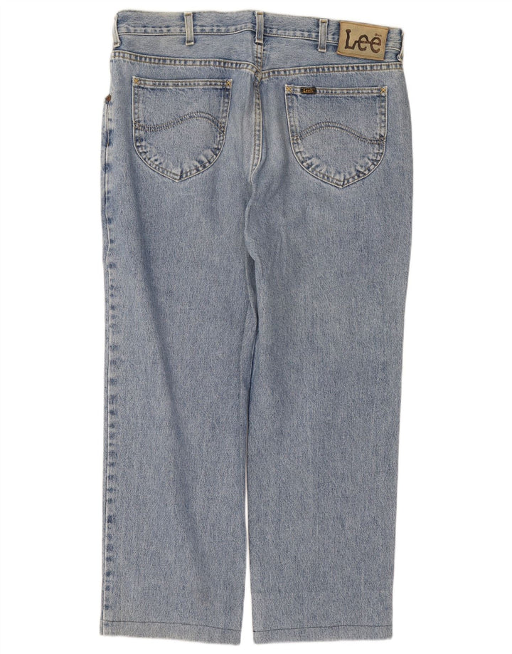 Lee Jean Droit Chicago Homme W38 L27 Bleu Coton