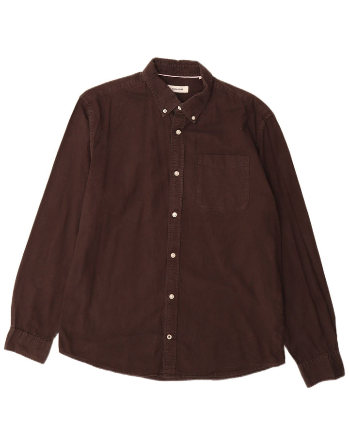 Jack & Jones Chemise Homme XL Marron Coton