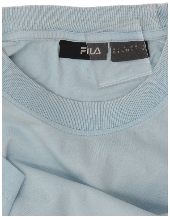 Fila T-Shirt Homme Grand Bleu