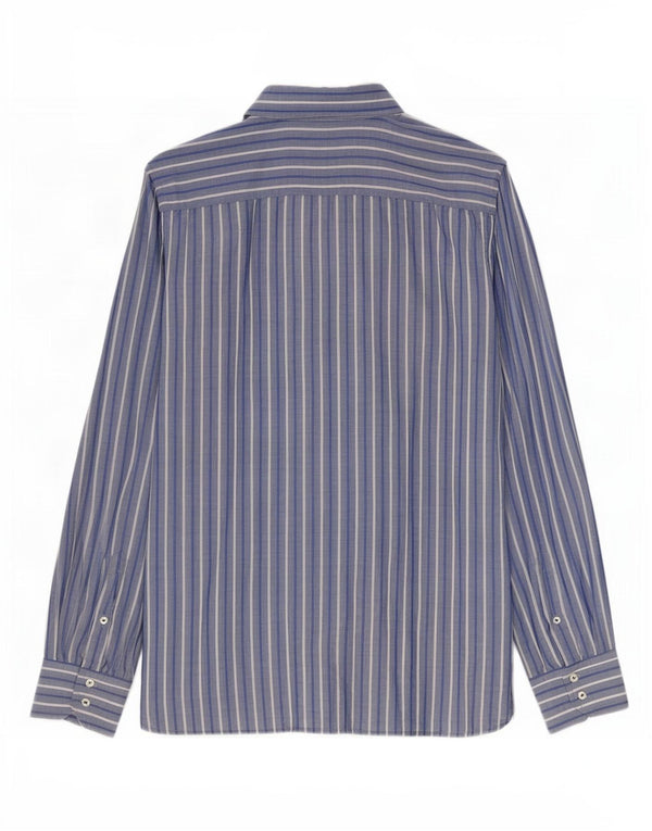 Tommy Hilfiger Chemise Homme Large Bleu Rayé Coton