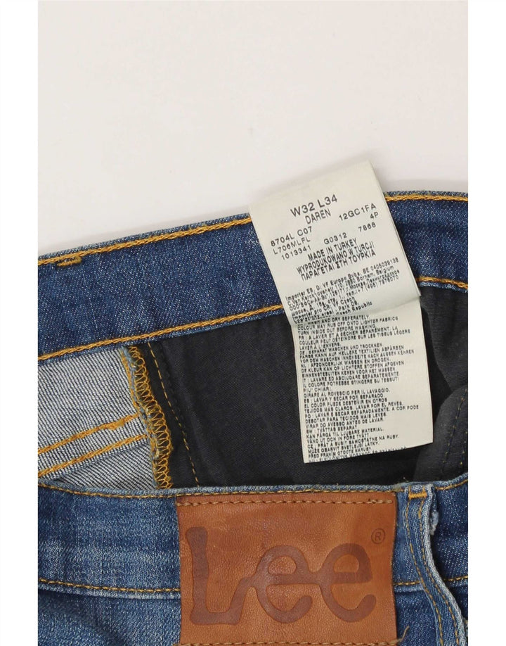 Lee Jean droit Daren W32 L31 homme bleu coton