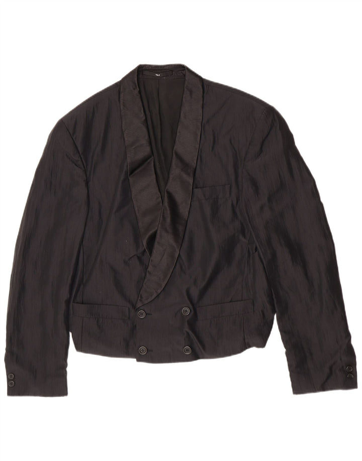 Studio Coletti Veste Blazer Double Boutonnage Homme UK 38 Moyen Noir