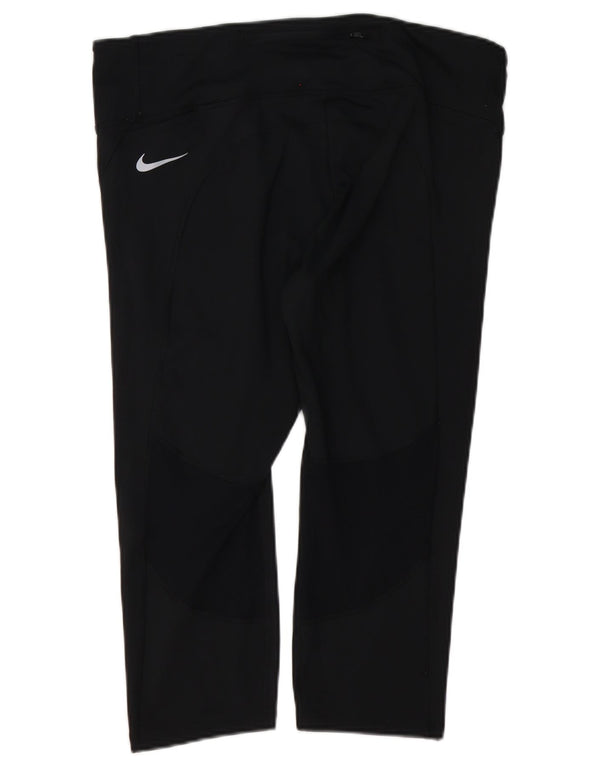 Nike Legging Capri Dri Fit pour femme UK 18 XL Noir