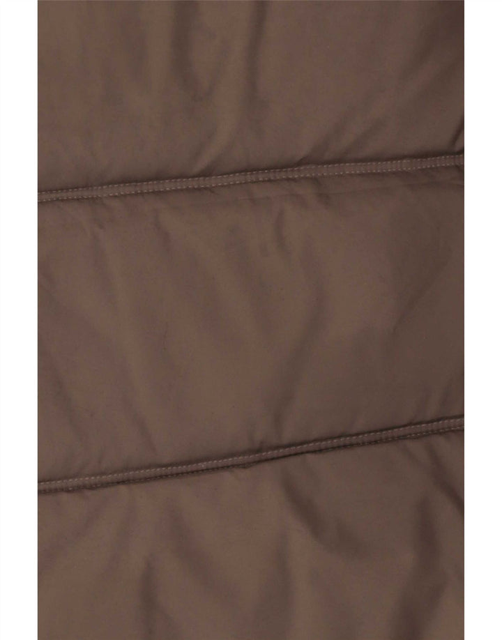 Adidas Gilet rembourré pour femme UK 14 Large Gris Polyester