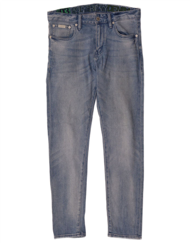 Superdry Jean Slim W30 L30 Bleu Coton Homme