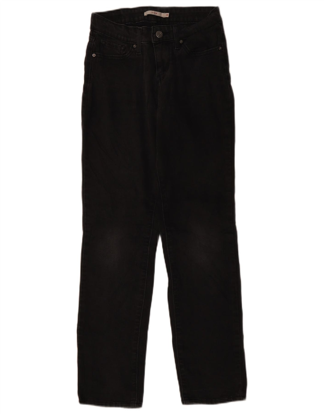 Levi's Jean Slim 712 Femme W26 L29 Coton Noir