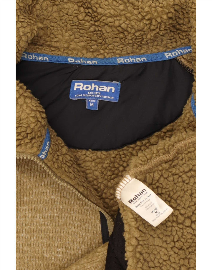Rohan Veste de survêtement pour homme Kaki moyen Acrylique colour block