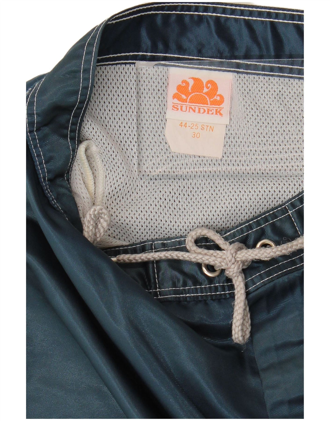 Sundek Short de Bain Homme Nylon Rayé Bleu Marine Moyen