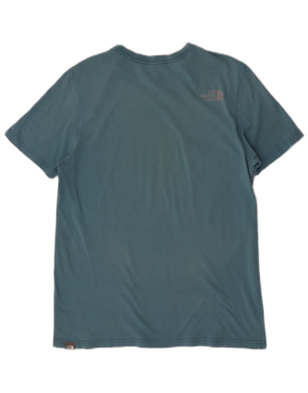 The North Face T-Shirt Graphique Homme Bleu Moyen