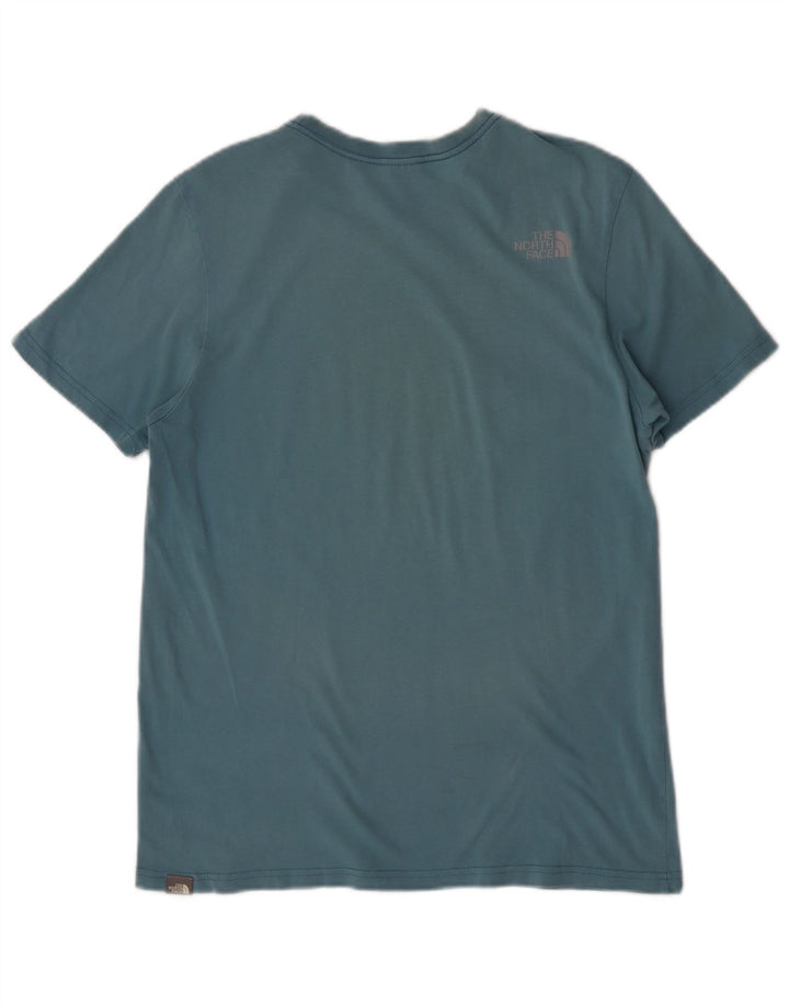 The North Face T-Shirt Graphique Homme Bleu Moyen