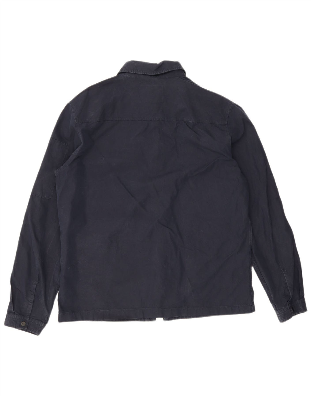 HUGO BOSS Veste Bomber Homme UK 38 Bleu Marine Moyen Coton