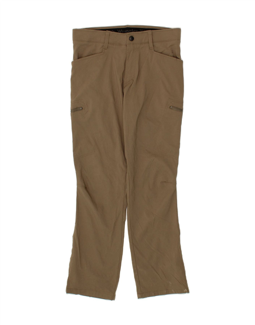 WRANGLER Womens Straight Cargo Trousers W30 L30 Brown Nylon Vintage Wrangler and Second-Hand Wrangler from Messina Hembry 