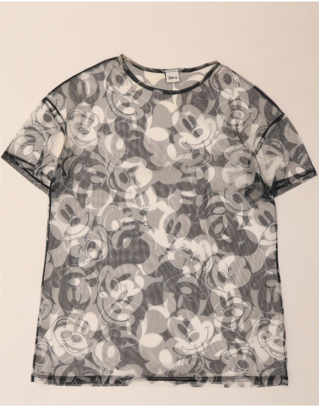 Disney T-shirt graphique Mickey Mouse pour homme, grand gris