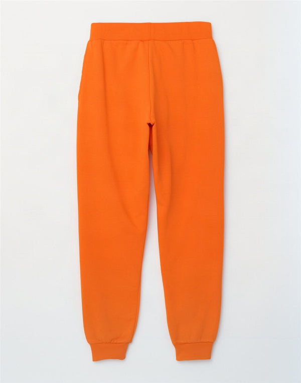 Adidas Pantalon de survêtement pour femme Joggers UK 12/14 Coton orange moyen