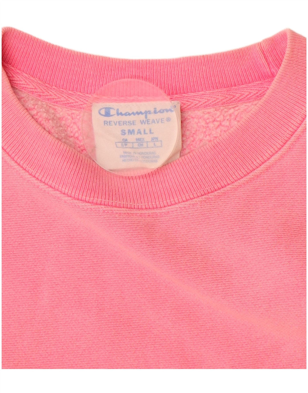 Champion Sweat-shirt surdimensionné Reverse Weave pour femme UK 10 Petit Rose