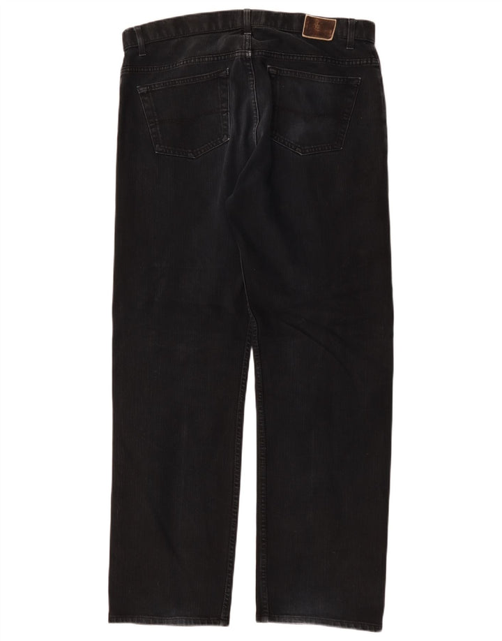 Marks & Spencer Jean droit Blue Harbor homme W36 L31 coton noir