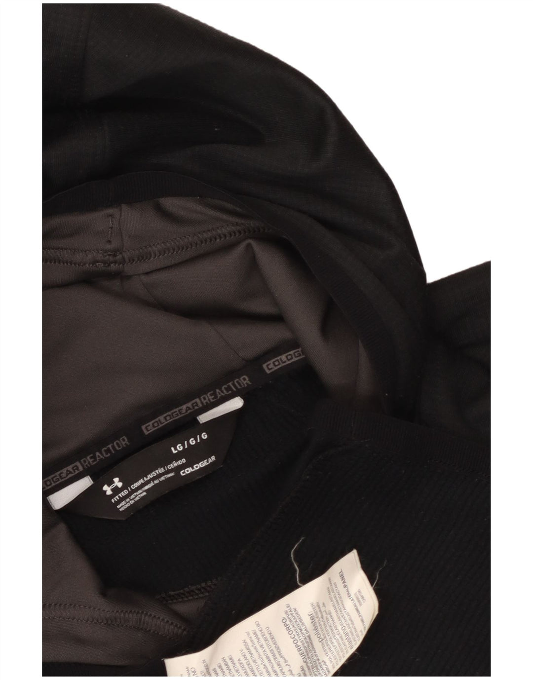 Under Armour Cold Gear Sweat à capuche pour homme Taille L Noir Polyester