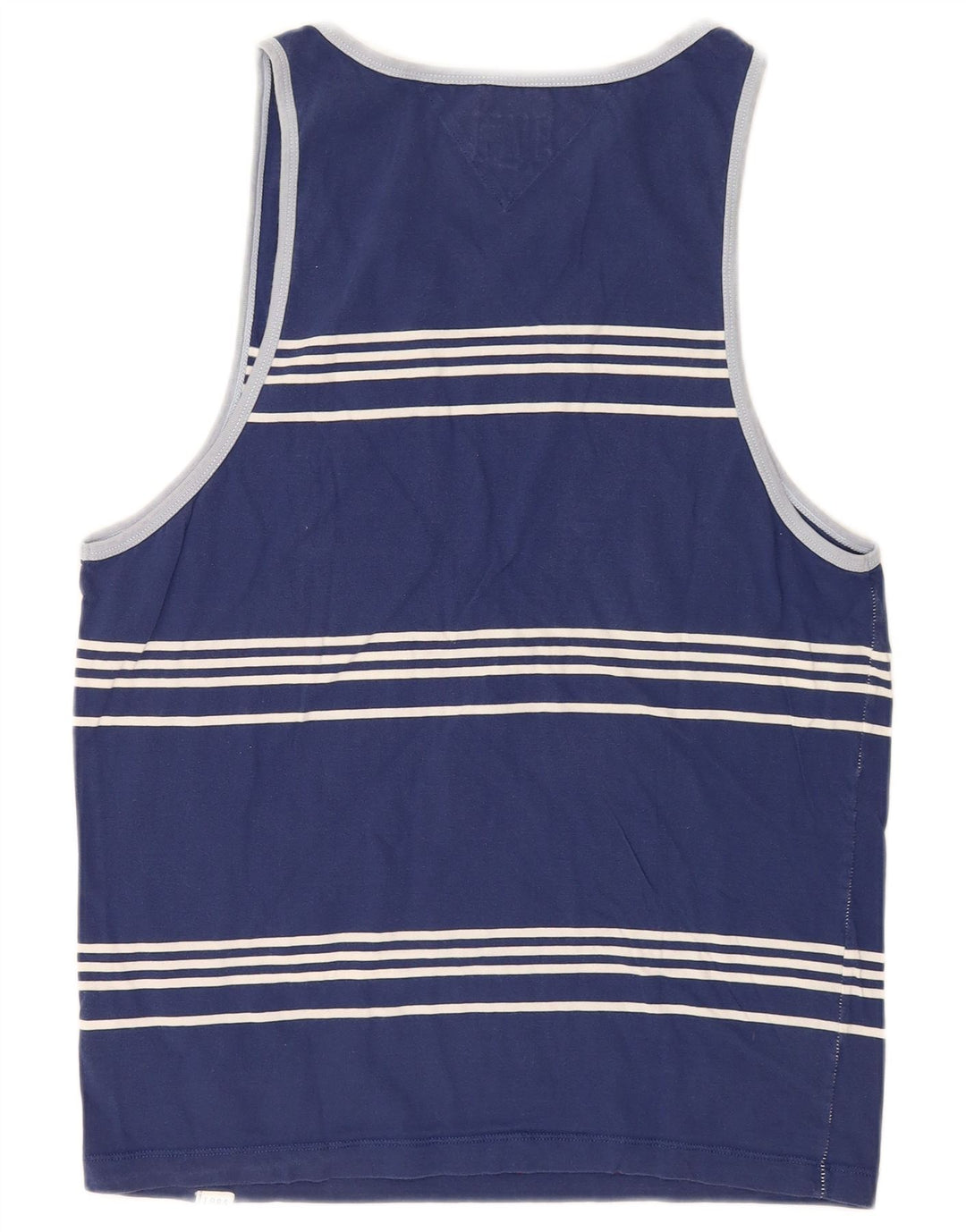 Tommy Hilfiger Débardeur Homme Bleu Marine Moyen Rayé Coton