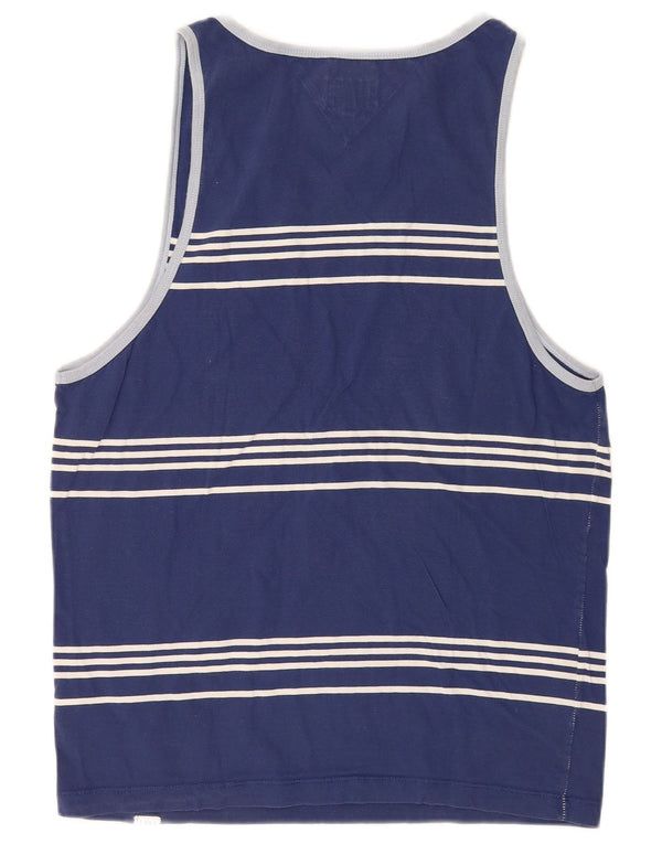 Tommy Hilfiger Débardeur Homme Bleu Marine Moyen Rayé Coton